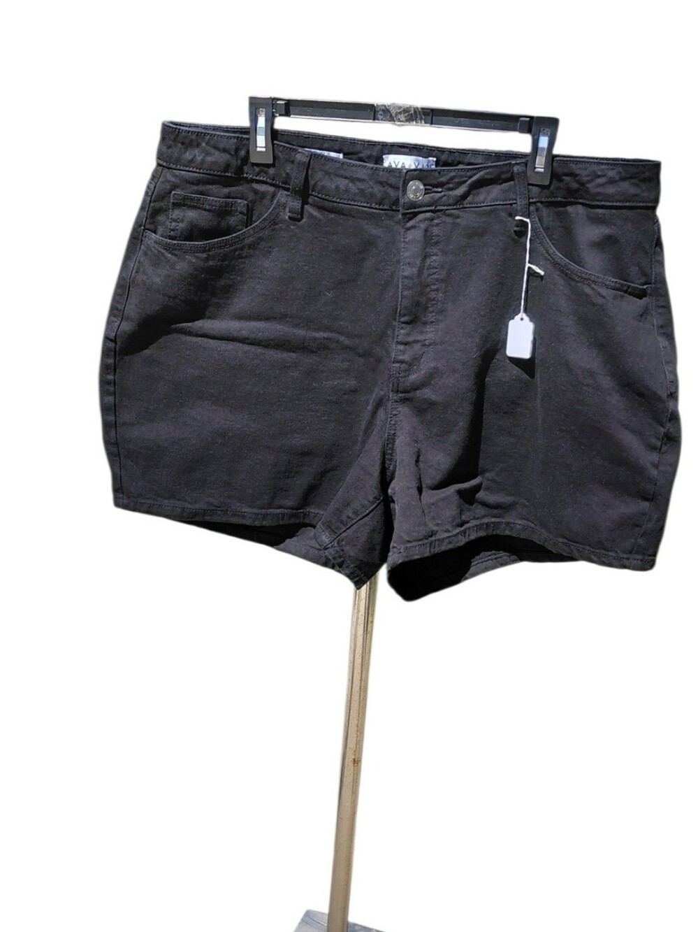 8161....Mixed Denim Jeans & Black Shorts Bundle - Blue + Black, Details Below. - Picture 5 of 12